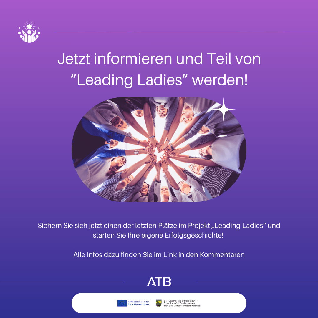 Jetzt informieren und Teil von "Leading Ladies" werden