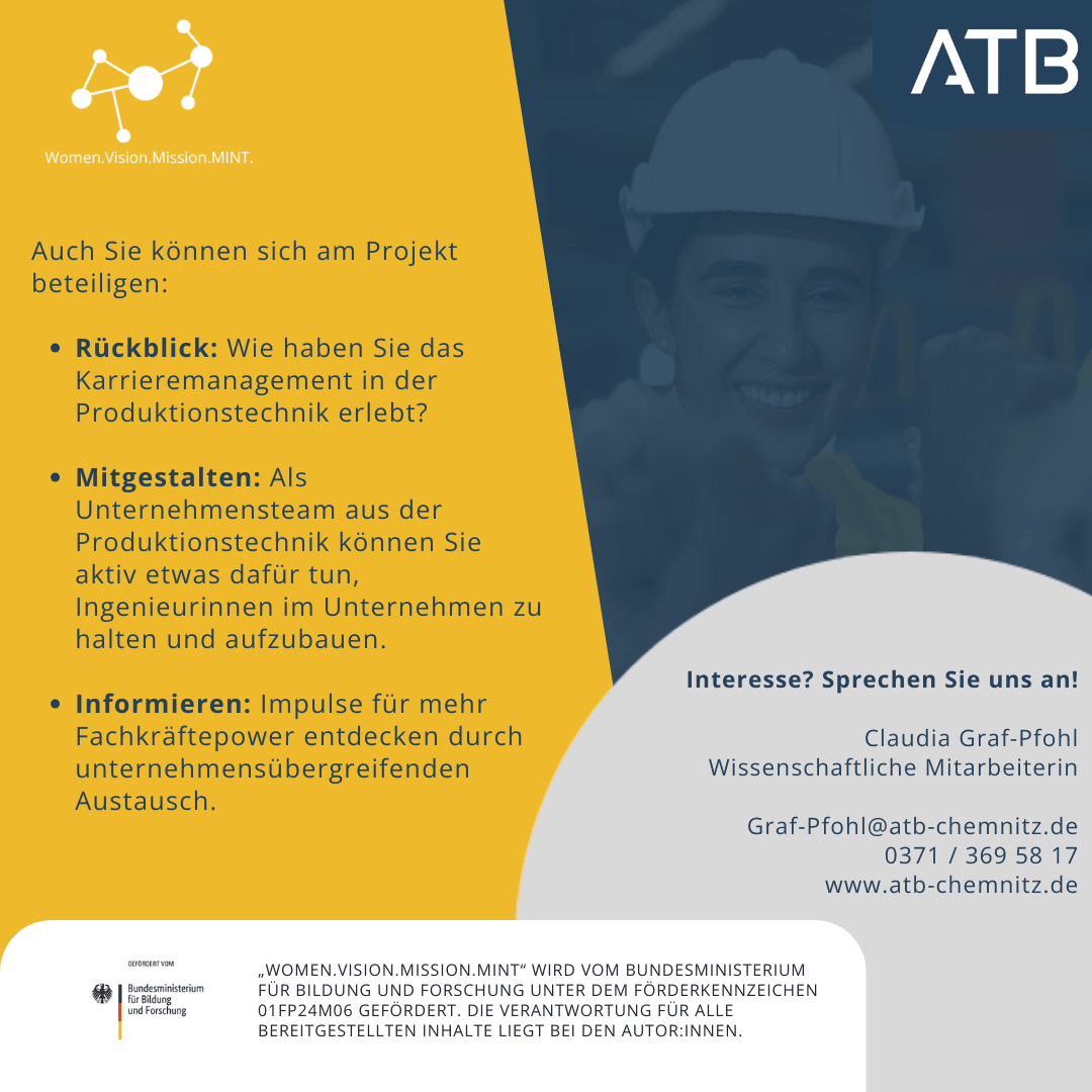 Abbildung: Unternehmen der Produktionstechnik können sich aktiv am Projekt beteiligen (Quelle: CANVA)