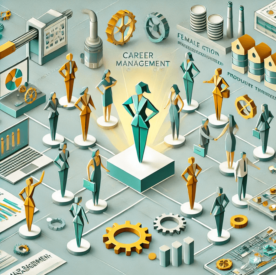 DALLE-Origami: Frauenkarrieren werden auch im Team unterstützt