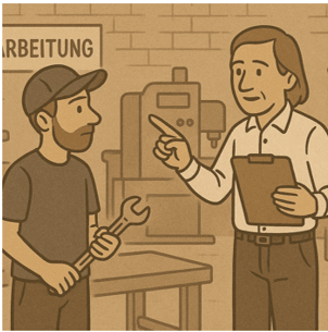 eingefädelt Tim und Martin 2