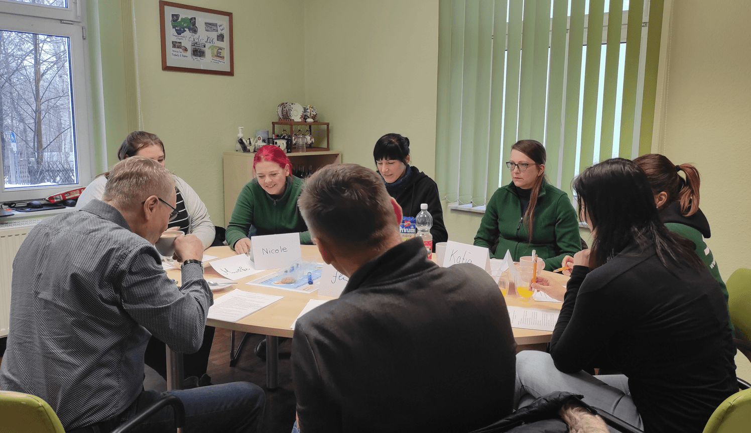 Teilnehmende des Workshop Leitbildentwicklung der SHZ Hebe- und Zurrtechnik