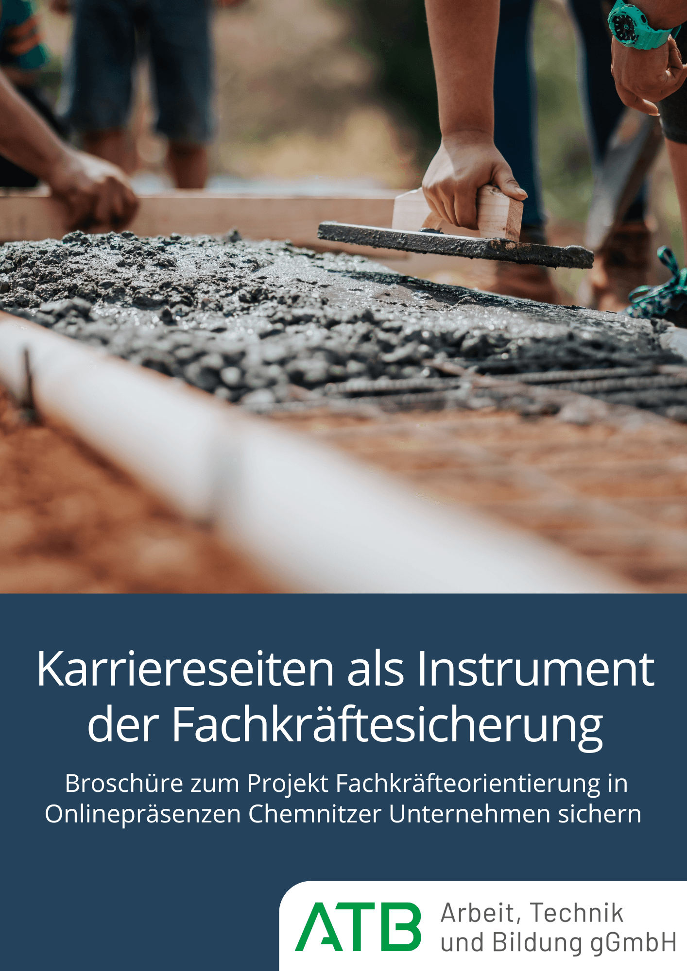 Karriereseiten als Instrument der Fachkräftesicherung Broschürentitel
