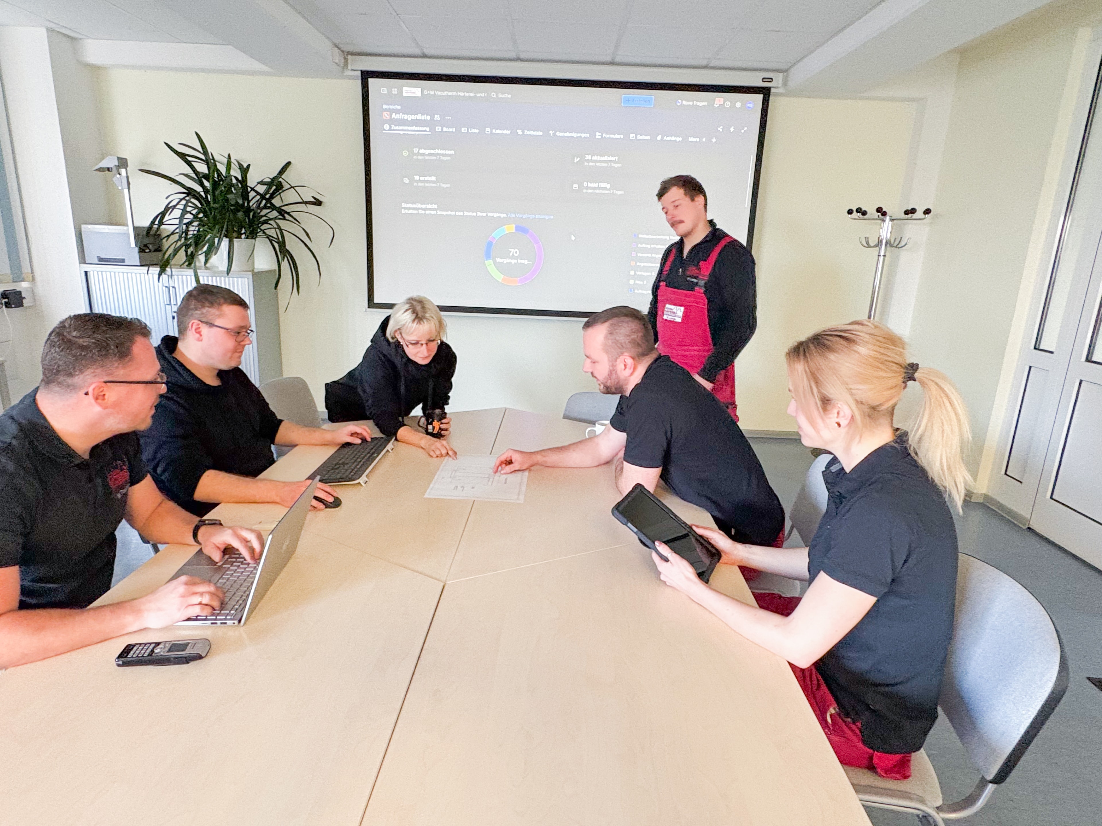 Prozessanalyse bei der G+M VACUTHERM Härterei und Oberflächentechnik GmbH, Bild 2