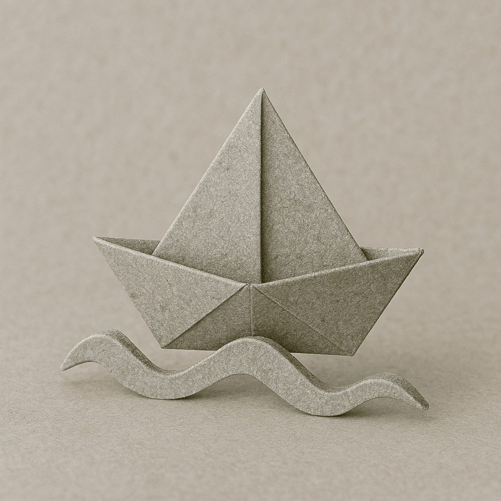 Übergänge können holprig sein, ein Boot hilft hier den Wellengang zu meistern